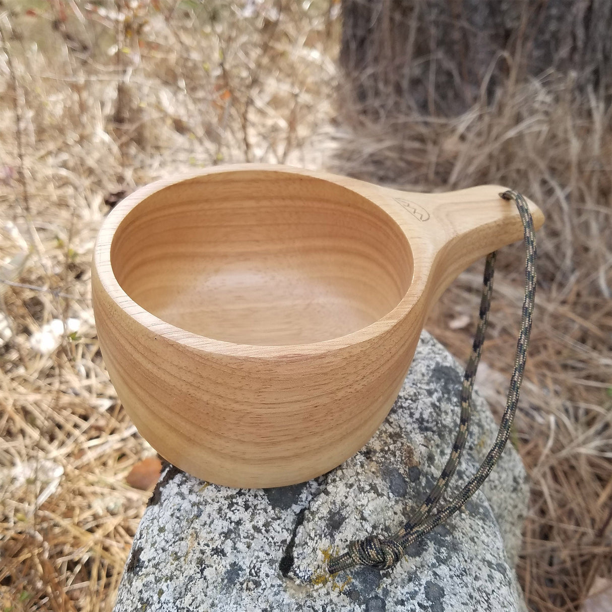 Kyrre™ Carved Nordic Kuksa - Solid Wood Camp Mug - Large 12 oz (350ml)
