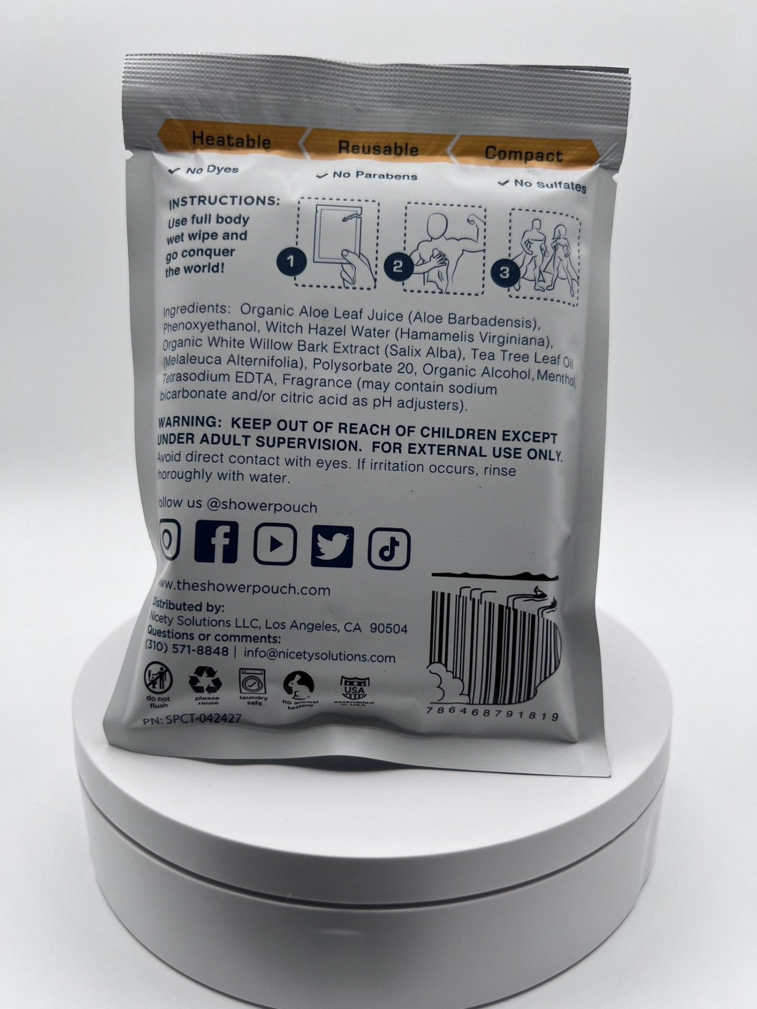 20 - pack Camping Shower Shower Pouch - Magnadyne