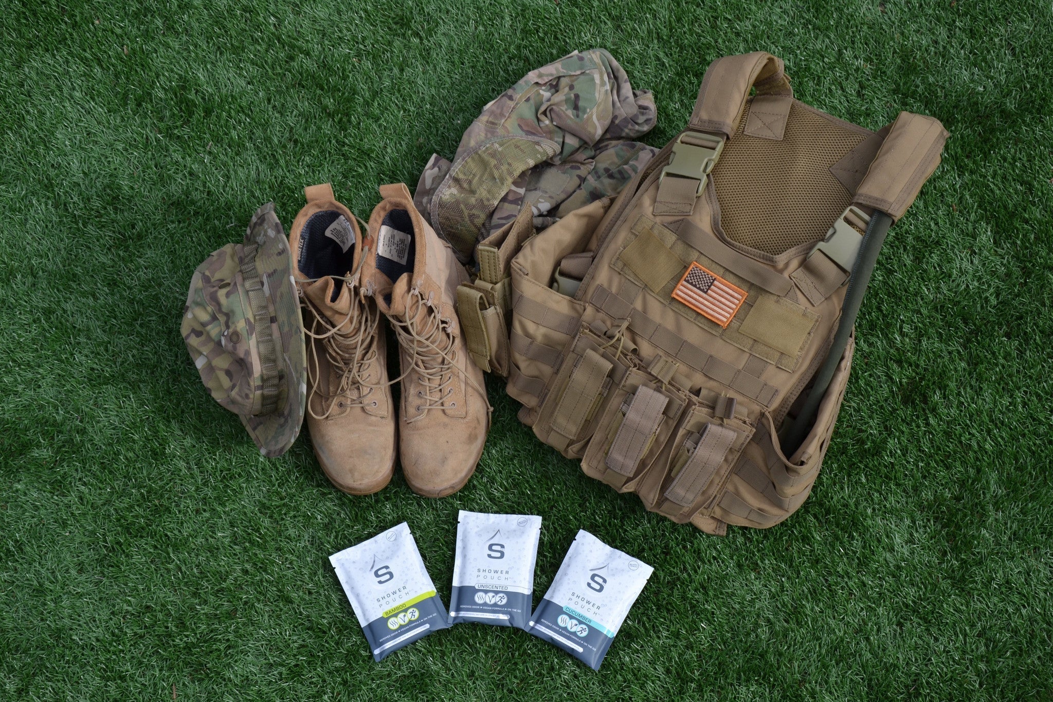 20 - pack Camping Shower Shower Pouch - Magnadyne