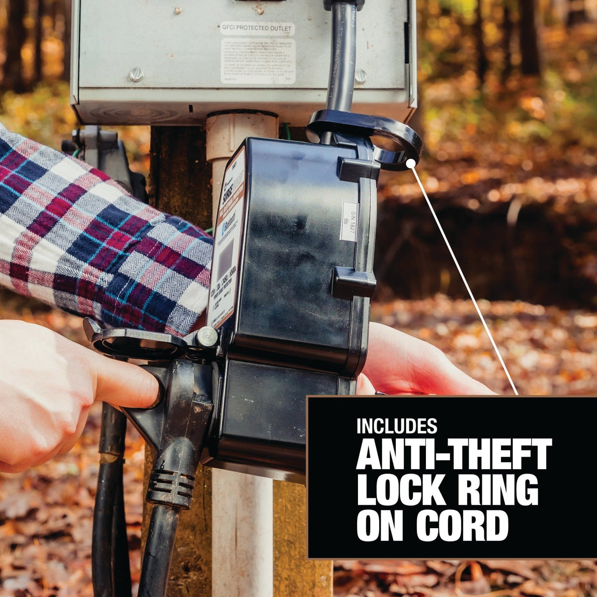 30A Surge Guard Portable Total Electrical Protection 34931 - Magnadyne