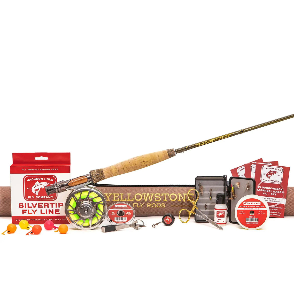 9'0" 5WT Yellowstone II Fly Rod Combo Kit - Magnadyne