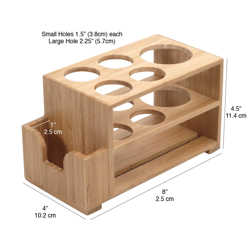 Bamboo Electric Toothbrush & Toothpaste Holder - Magnadyne