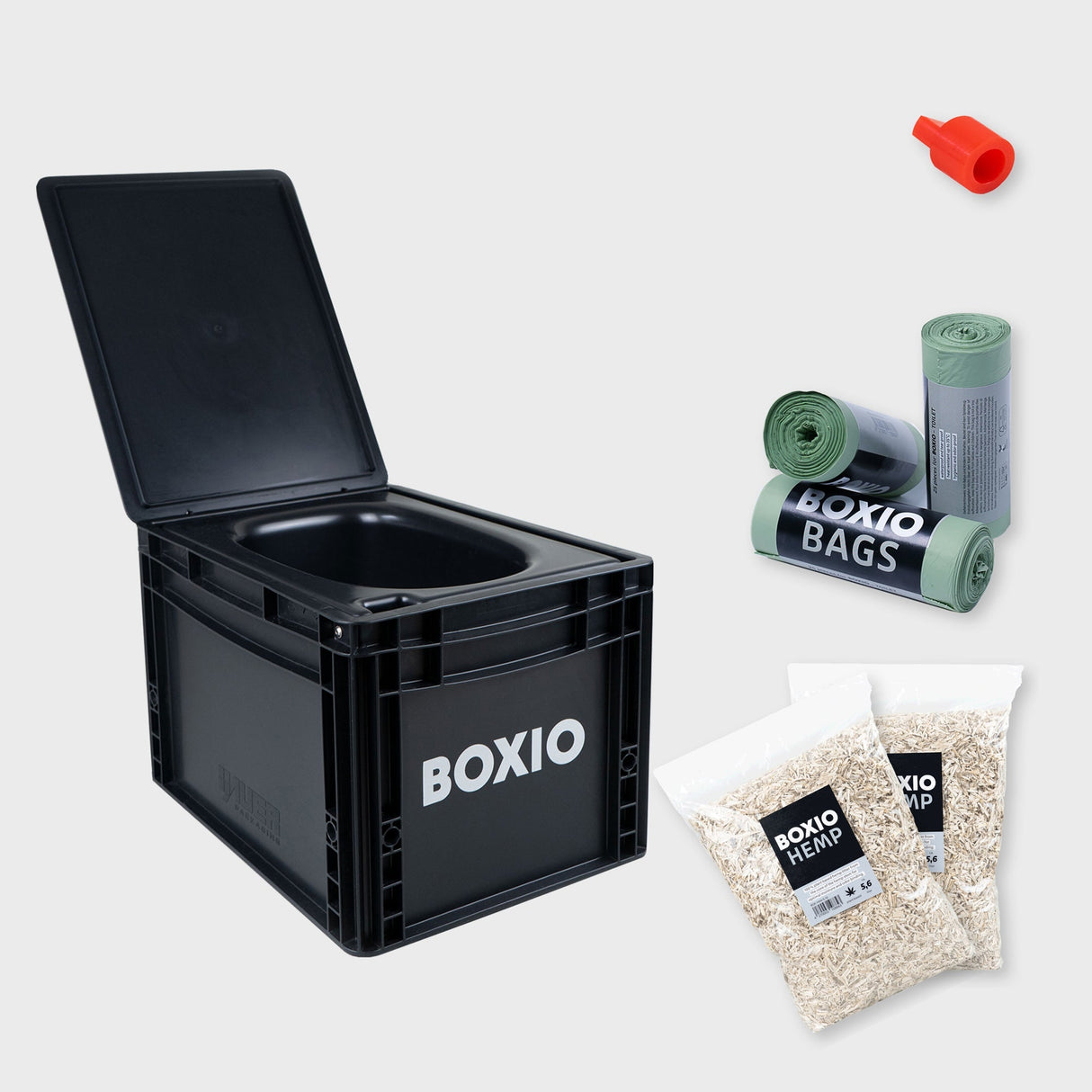 BOXIO - TOILET Plus composting toilet starter kit - Magnadyne