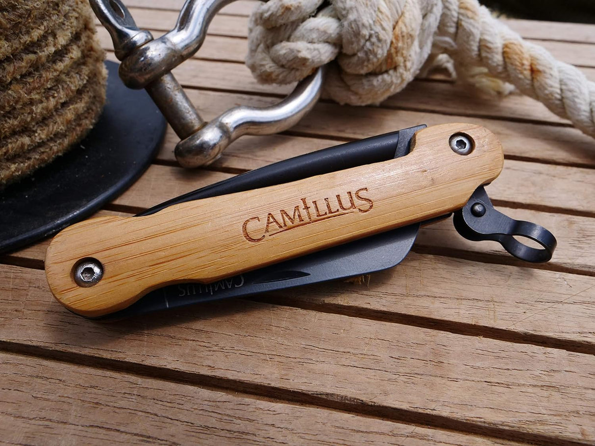 Camillus 7.5" Marlin Spike Folding Pocket Knife - Magnadyne