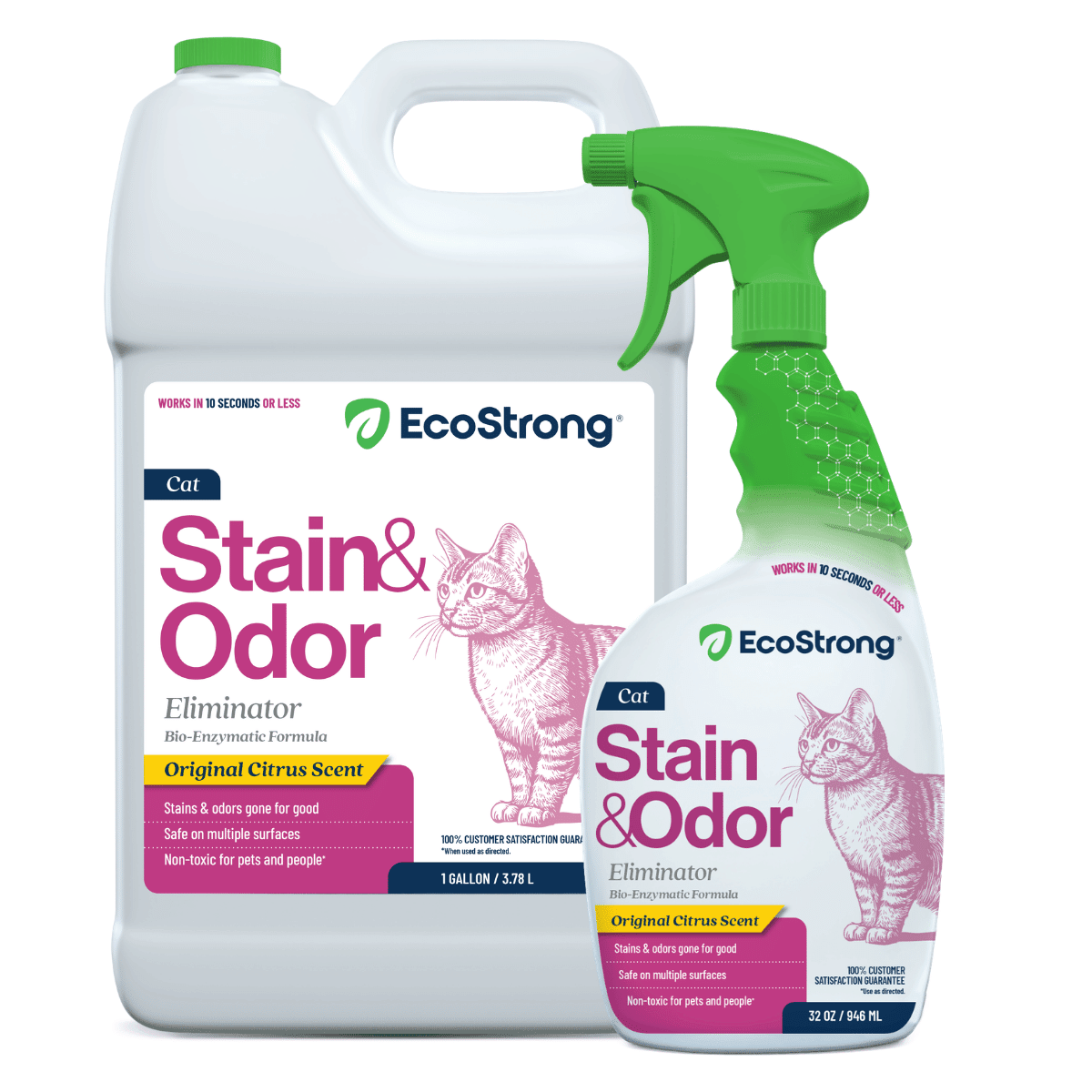 Cat Stain and Odor Eliminator - Magnadyne