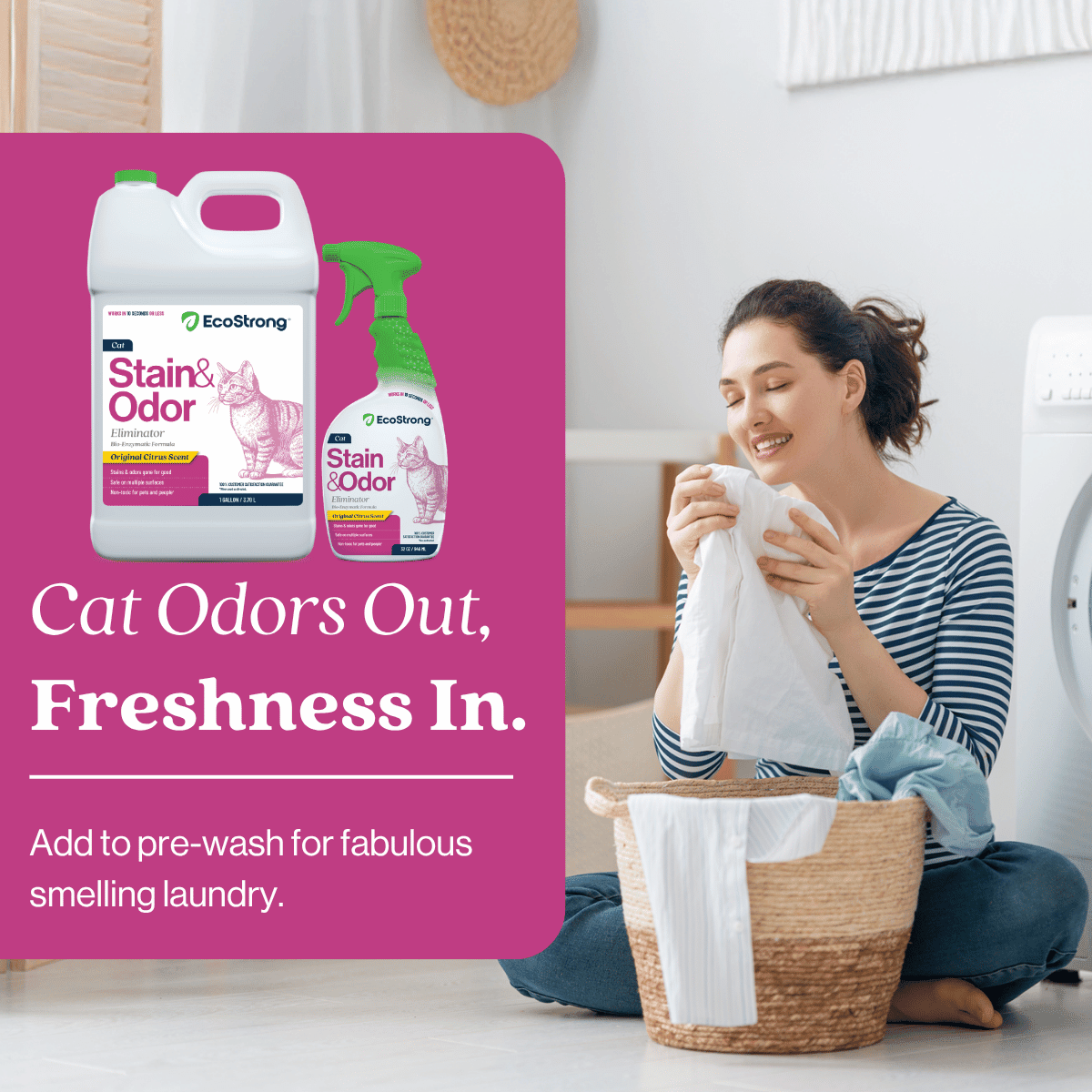 Cat Stain and Odor Eliminator - Magnadyne
