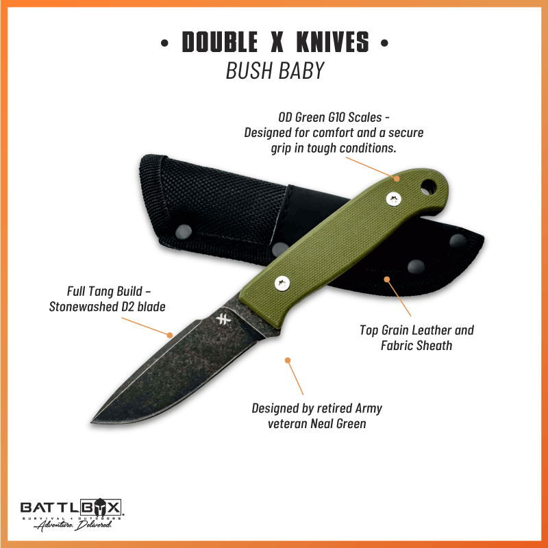 Double X Knives Bush Baby: Designed By Neal Green - Magnadyne