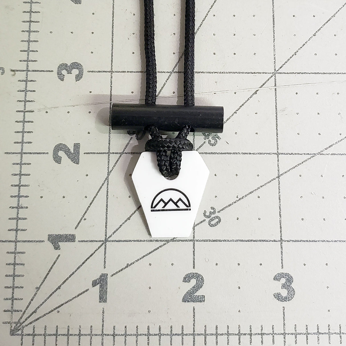 Emergency Fire Starter Necklace - Ultra Lightweight Mini Ferro Rod with Ceramic Striker & Neck Lanyard - Magnadyne