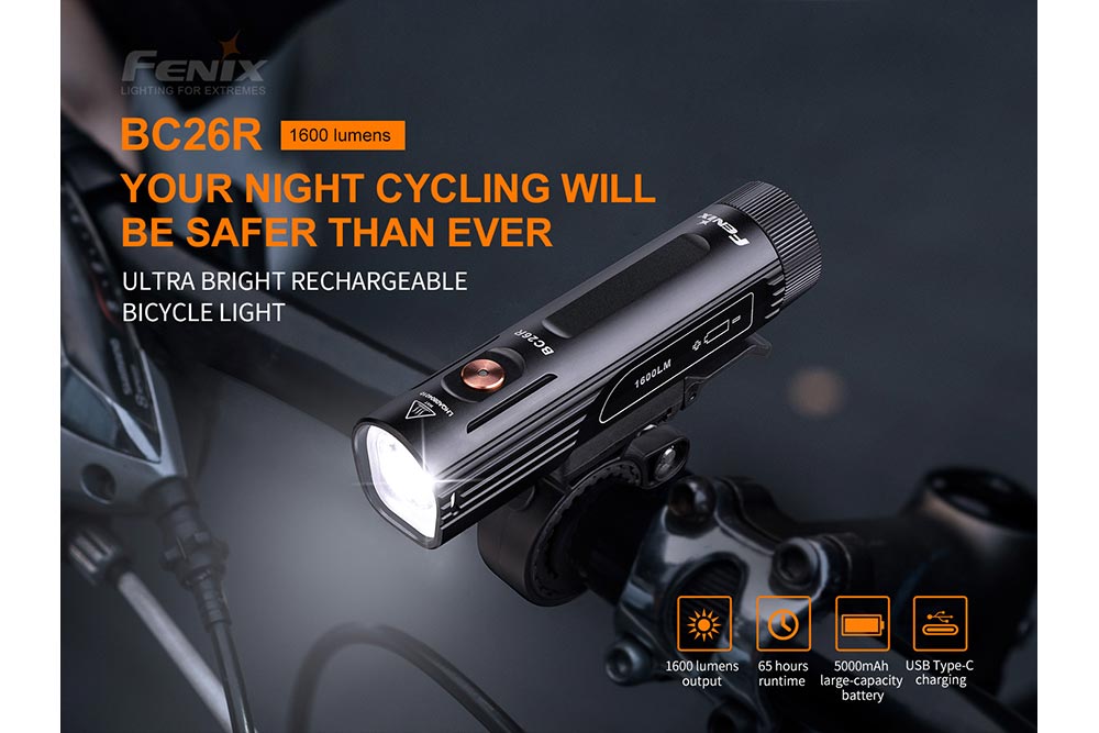 Fenix BC26R LED Bike Light - Magnadyne