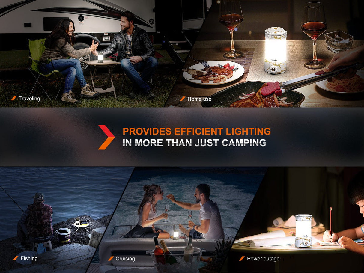 Fenix CL26R PRO High Performance LED Rechargeable Camping Lantern - Magnadyne