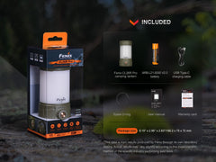 Fenix CL26R PRO High Performance LED Rechargeable Camping Lantern - Magnadyne
