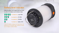 Fenix CL30R LED Camping Lantern - Magnadyne