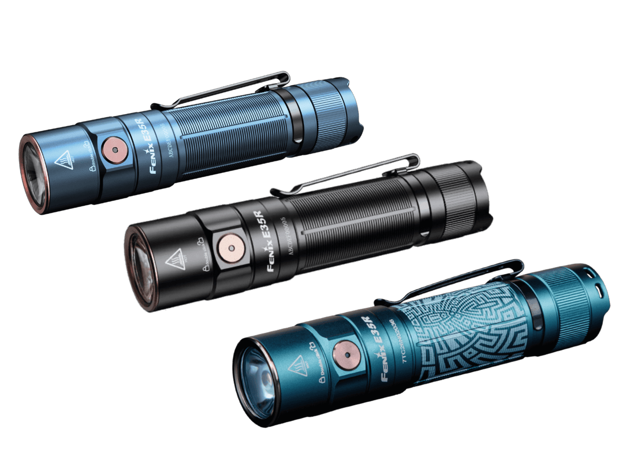 Fenix E35R High-Performance Rechargeable LED Flashlight - Magnadyne