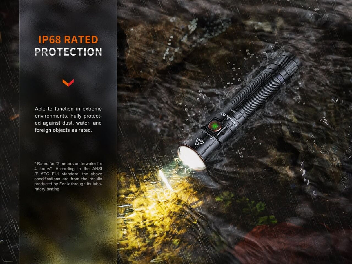 Fenix E35R High-Performance Rechargeable LED Flashlight - Magnadyne