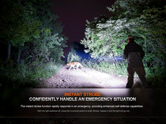 Fenix HT32 Hunting Flashlight with Red & Green Output - Magnadyne