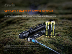 Fenix LD22 V2 Compact LED Flashlight - 800 Lumens - Magnadyne
