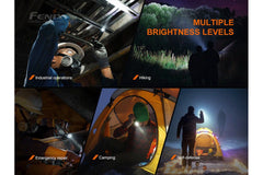 Fenix LD22 V2 Compact LED Flashlight - 800 Lumens - Magnadyne
