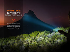 Fenix LR40R V2.0 Rechargeable LED Searchlight - Magnadyne