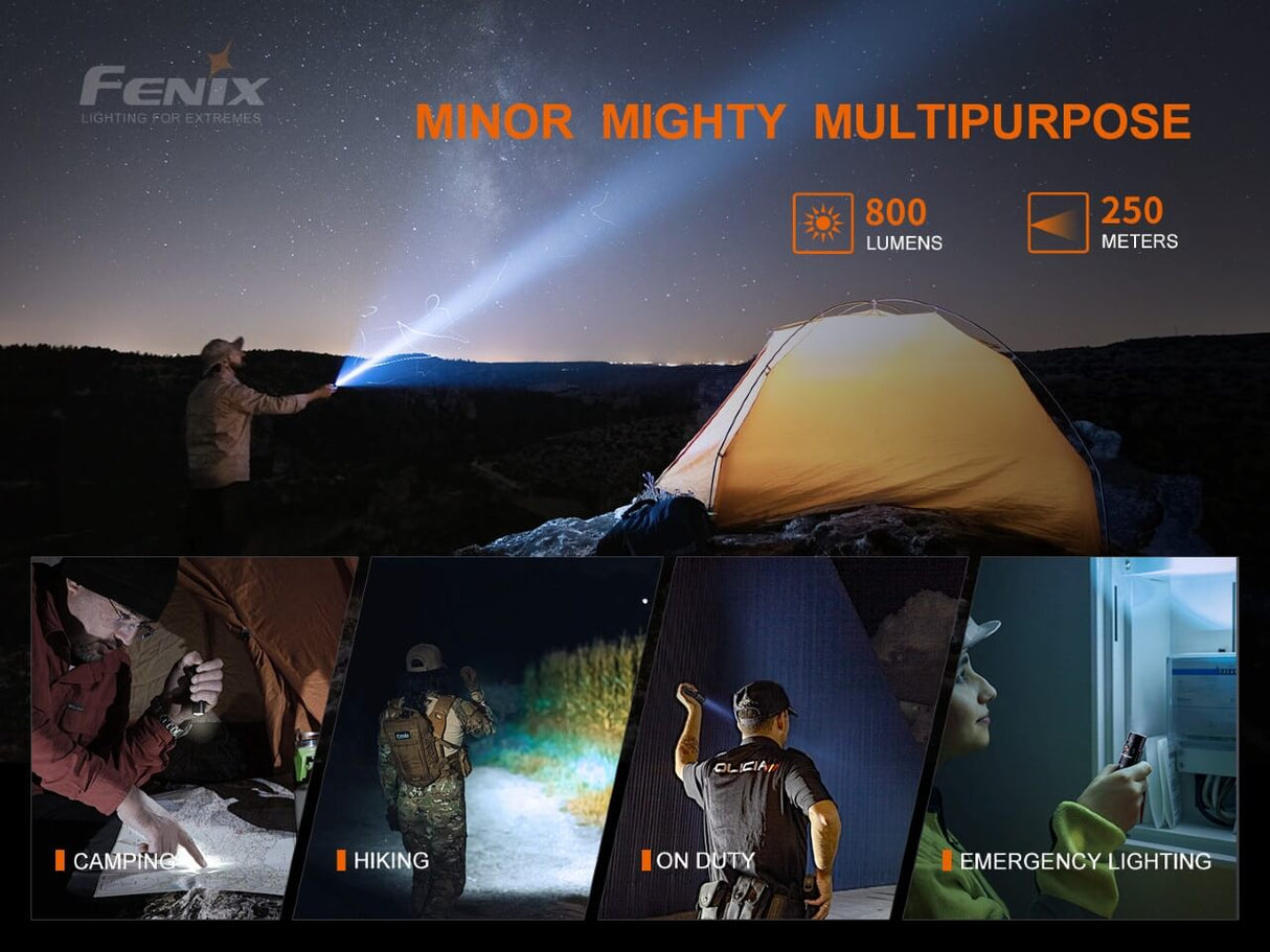 Fenix PD25R Rechargeable LED Flashlight - Magnadyne