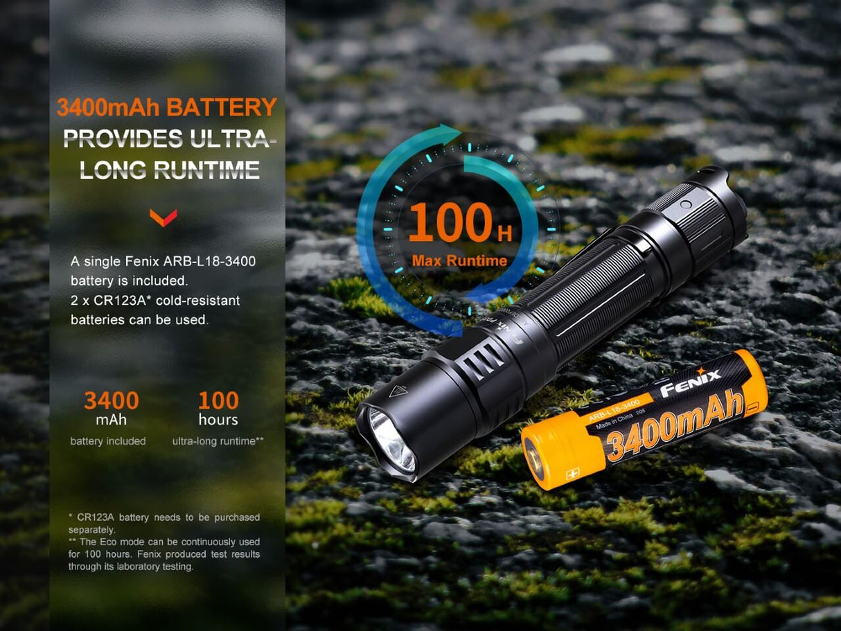 Fenix PD35R Compact Rechargeable Tactical Flashlight - Magnadyne