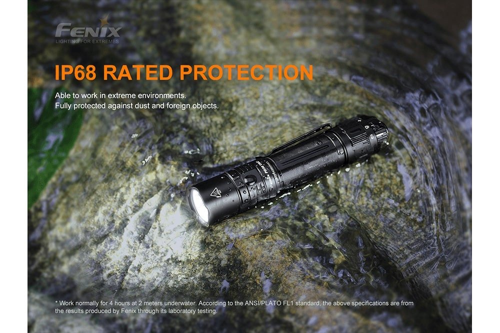 Fenix PD36 TAC Tactical Flashlight - 3000 Lumens - Magnadyne