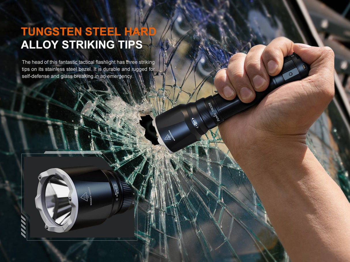 Fenix TK22R Rechargeable Tactical & Duty Flashlight - Magnadyne
