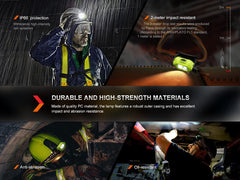 Fenix WH23R Gesture Sensing Industrial LED Headlamp - Magnadyne