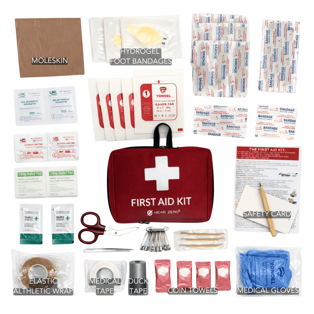First Aid Kit - 55-item - Ultralight - Waterproof - Magnadyne