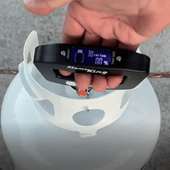 Flame King Electronic Gauge Scale Propane Tanks with Digital Indicator - Magnadyne