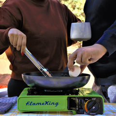 Flame King Portable Butane & Propane Gas Stove with Single Burner - Magnadyne