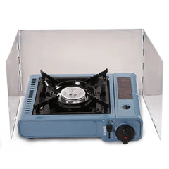 Folding Stainless Steel Stove Windscreen for Outdoor - Magnadyne