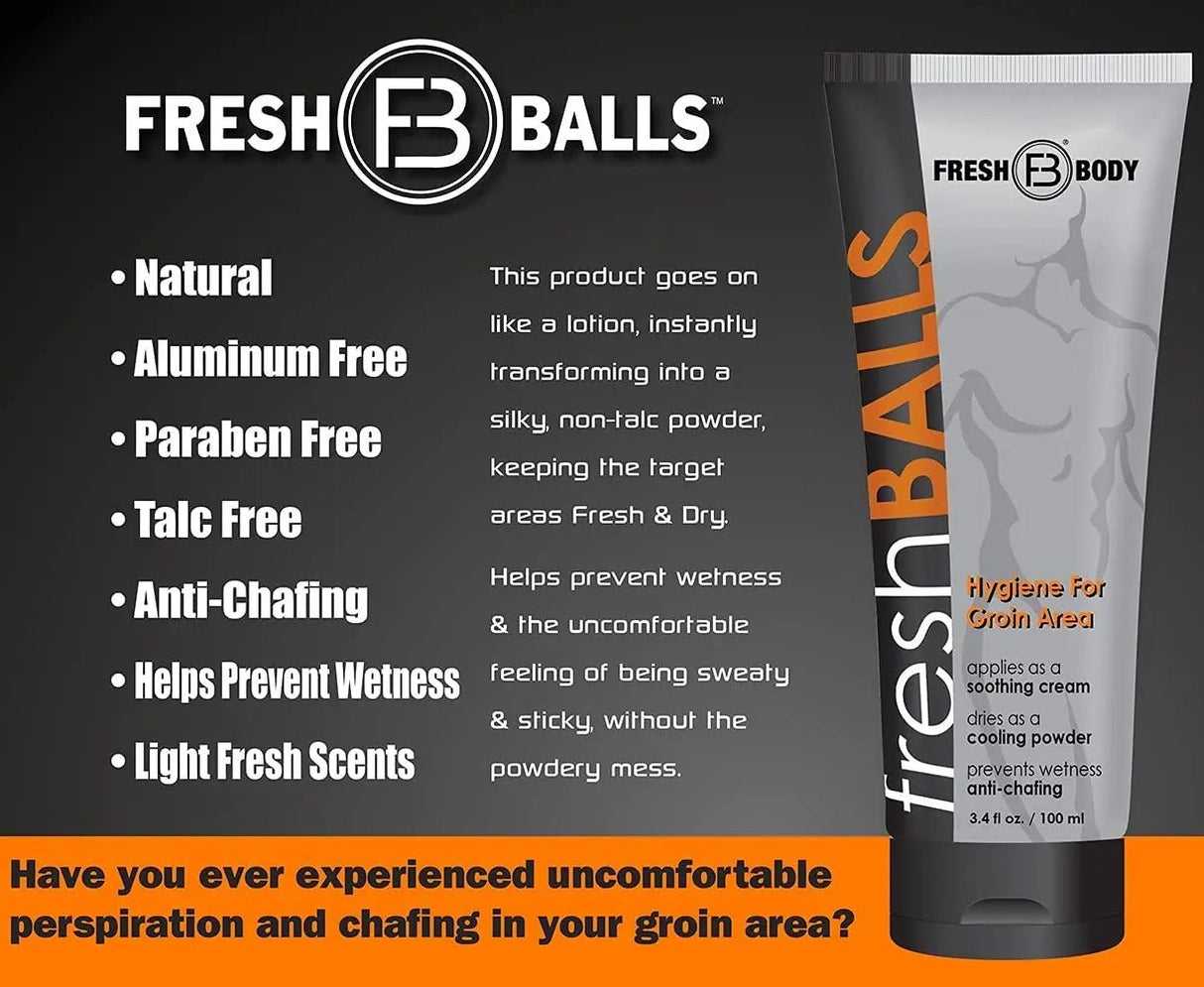 Fresh Balls 3.4oz Lotion - Magnadyne