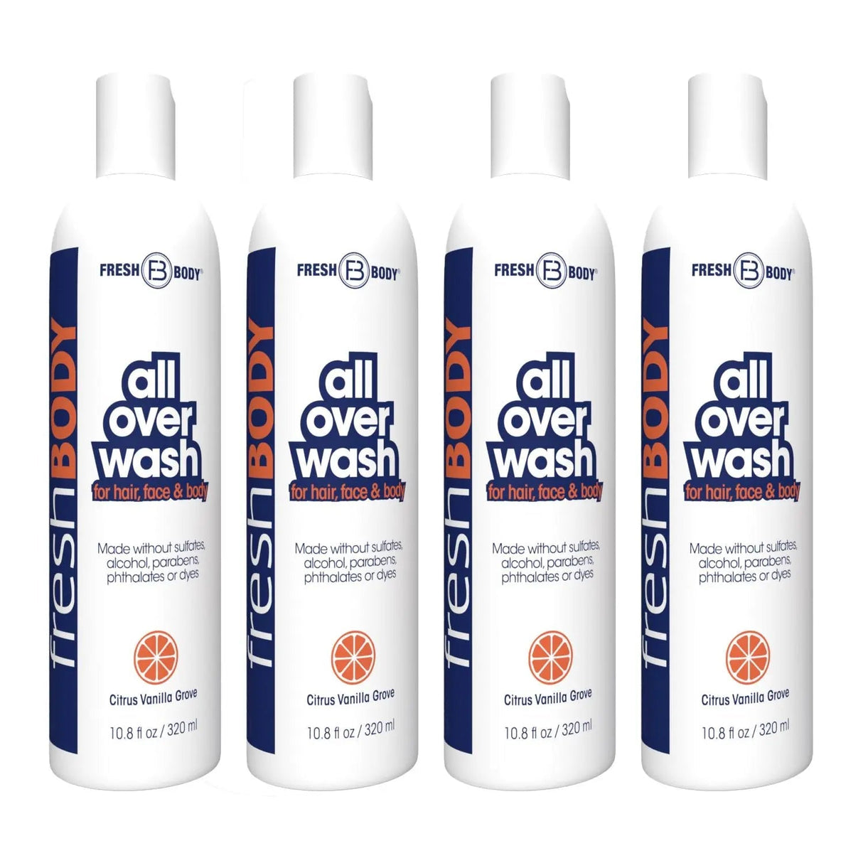 Fresh Bodywash All Over Wash - Citrus Vanilla Grove - 10.8 fl oz - Magnadyne