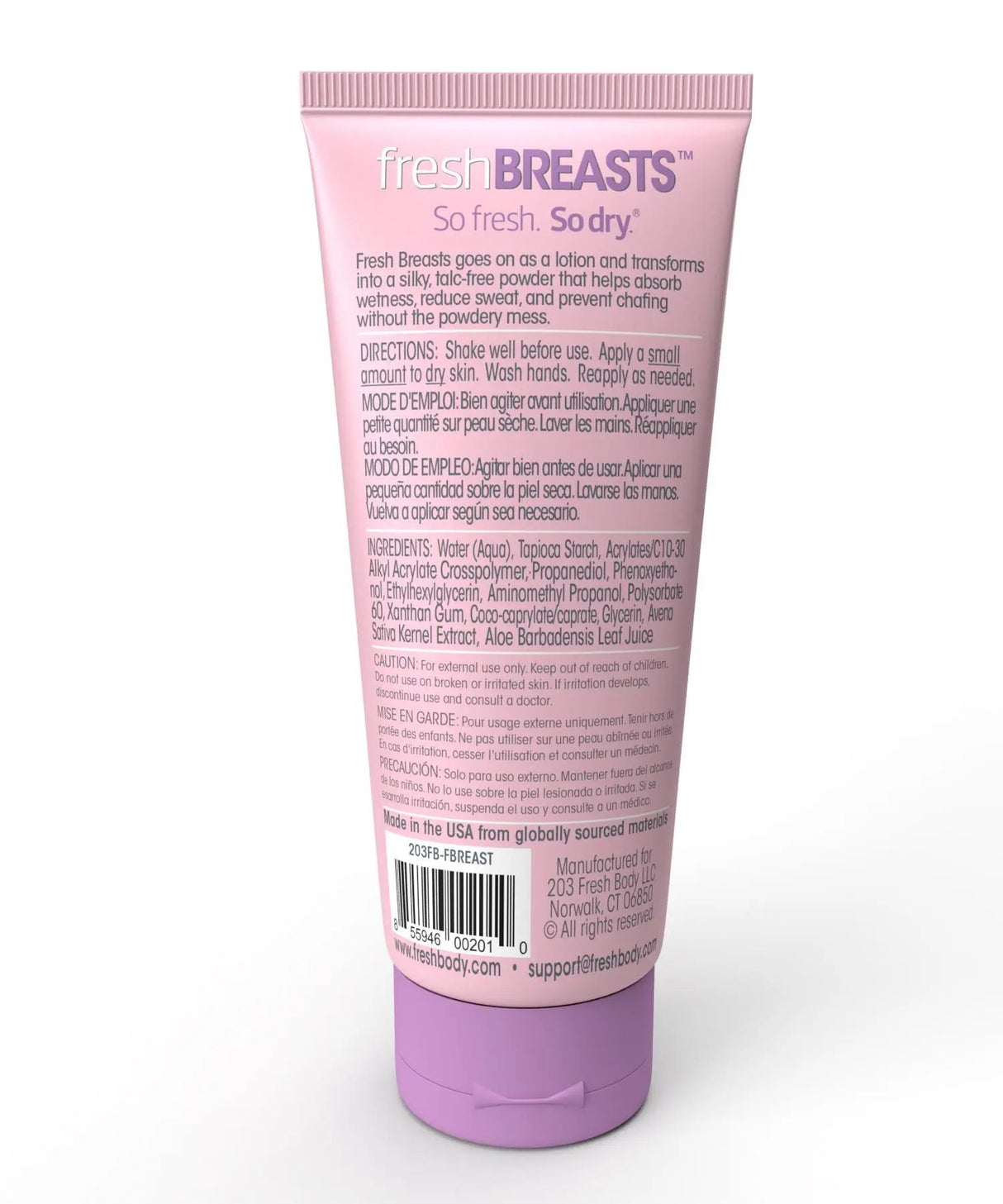 Fresh Breasts 3.4oz Lotion - Magnadyne