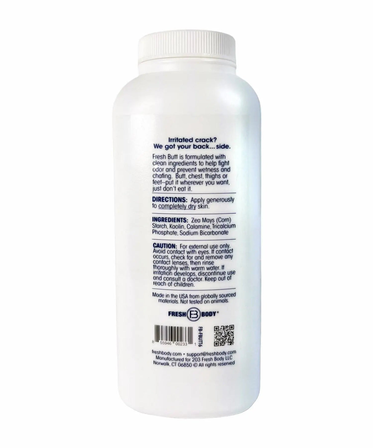 Fresh Butt Body Powder 6 oz - Magnadyne