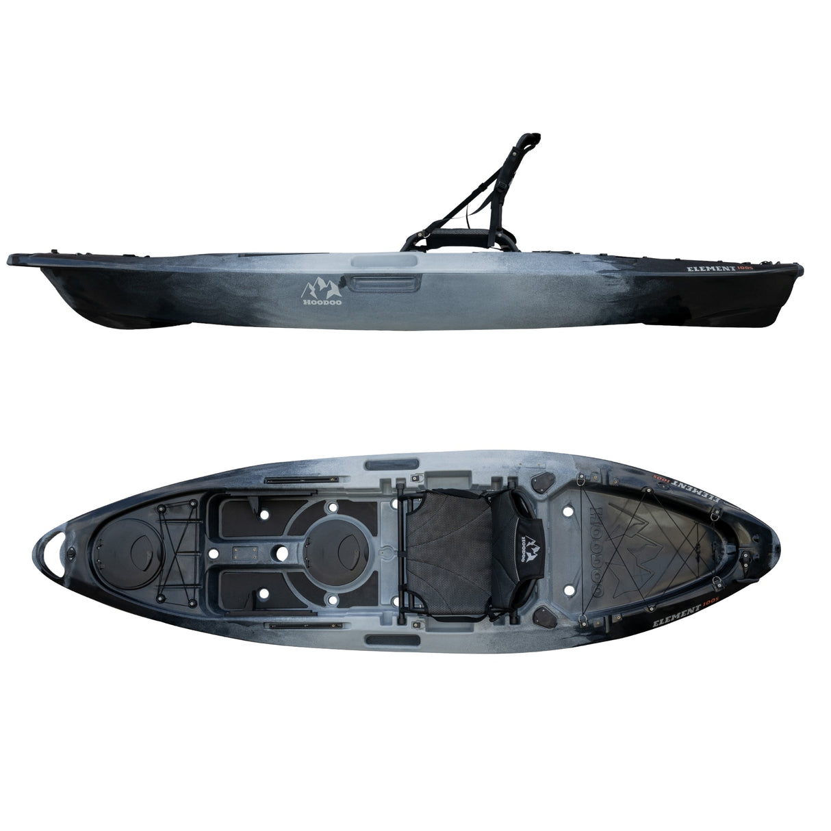 Hoodoo Element 100S Sit On Top Kayak - Magnadyne