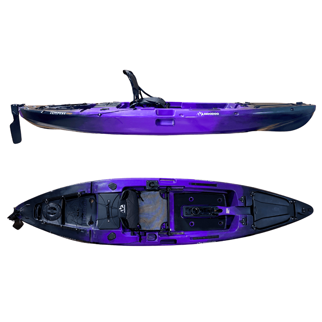 Hoodoo Tempest 120P Pedal Drive Kayak - Magnadyne