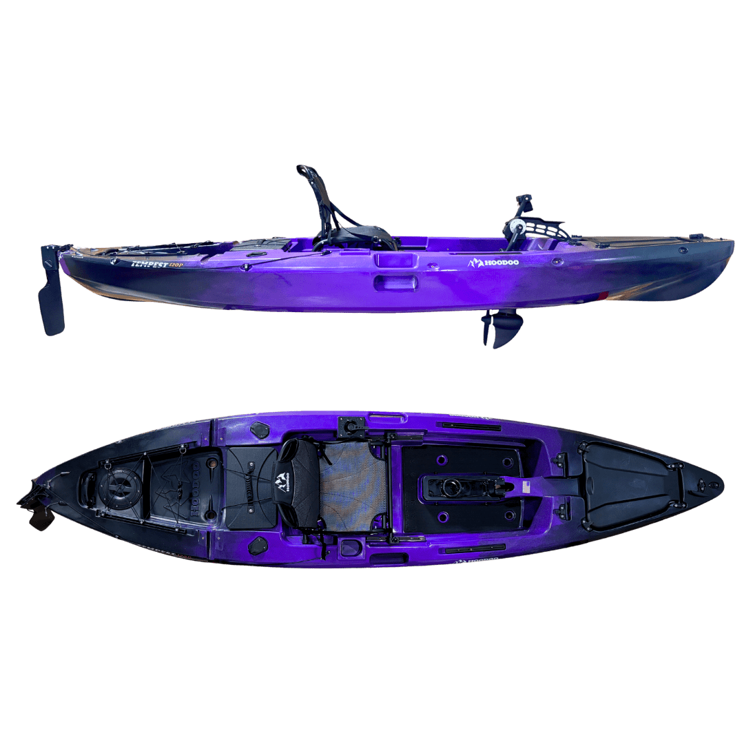 Hoodoo Tempest 120P Pedal Drive Kayak - Magnadyne