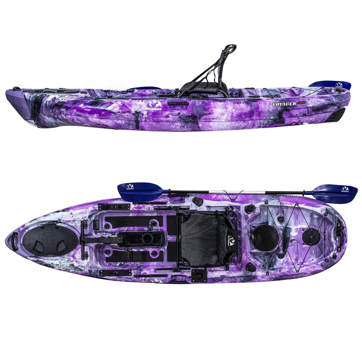 Hoodoo Voyager 100P Pedal Drive Kayak - Magnadyne