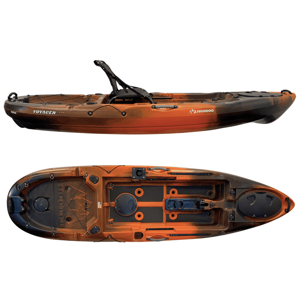 Hoodoo Voyager 100P Pedal Drive Kayak - Magnadyne