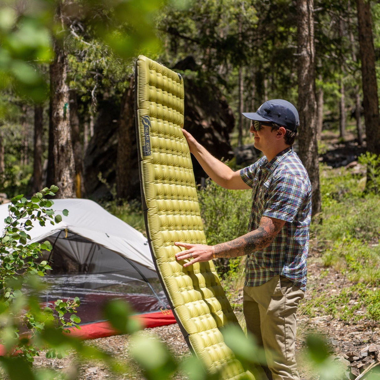 Insulated Inflatable Sleeping Pad - Magnadyne