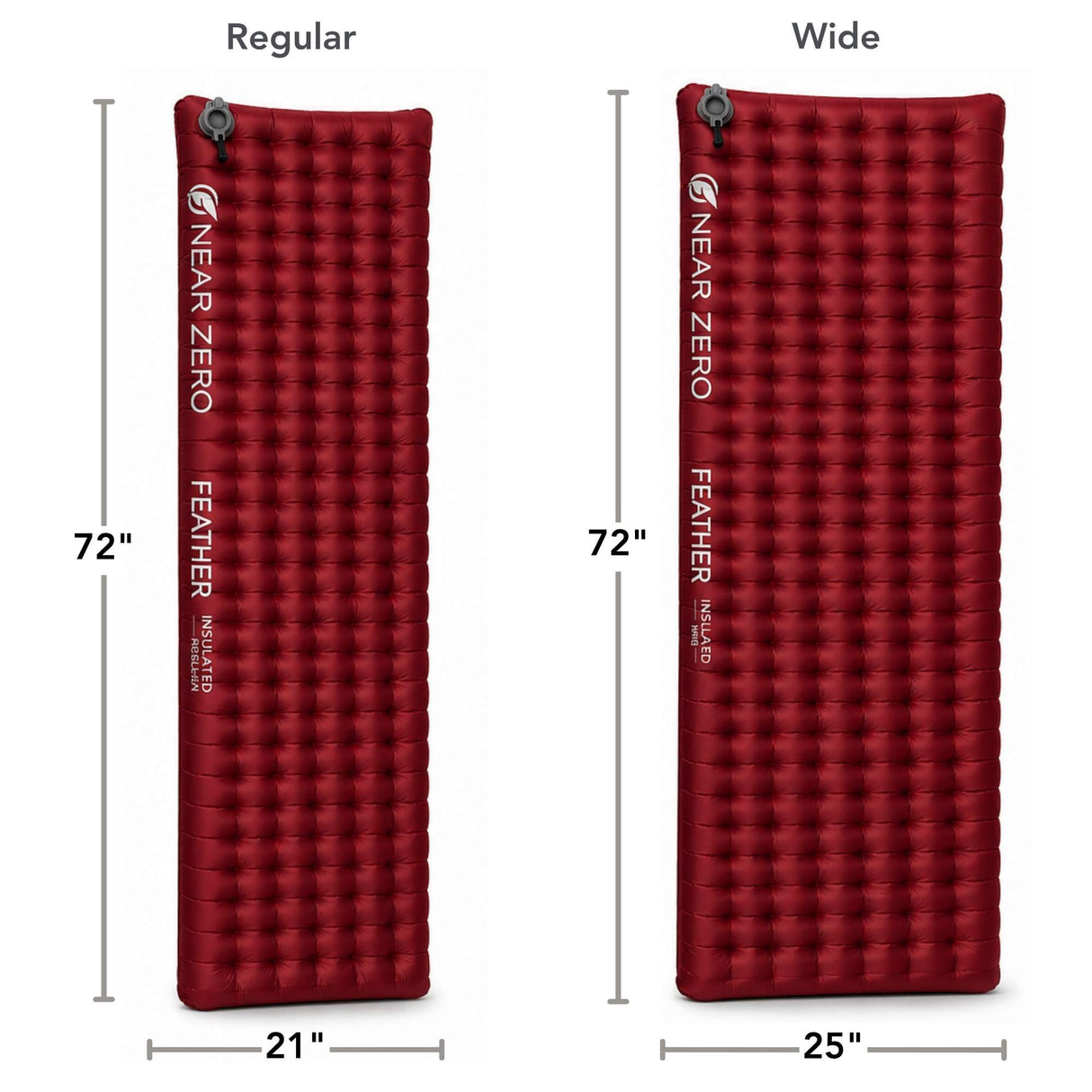Insulated Inflatable Sleeping Pad - Magnadyne