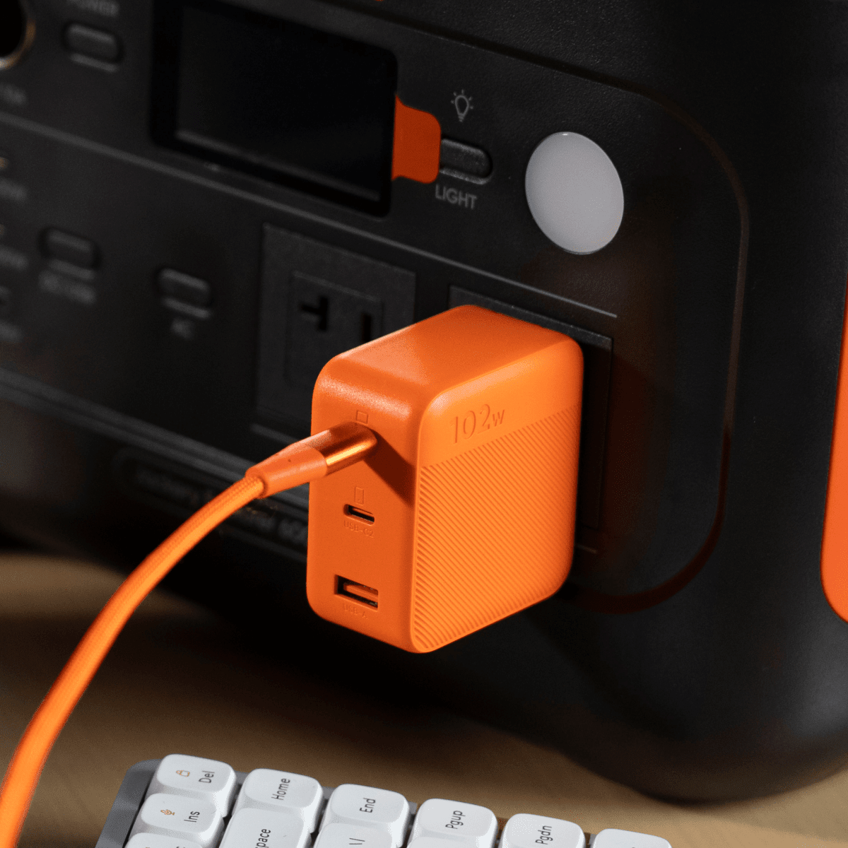 Jackery 102W GaN 3-Port Fast Charger - Magnadyne