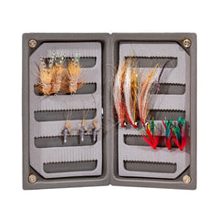 JHFLYCO Loaded Foam Fly Box - Redfish Assortment - Magnadyne