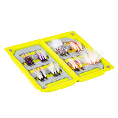 JHFLYCO Loaded Foam Fly Box - Salmon Fly Assortment - Magnadyne