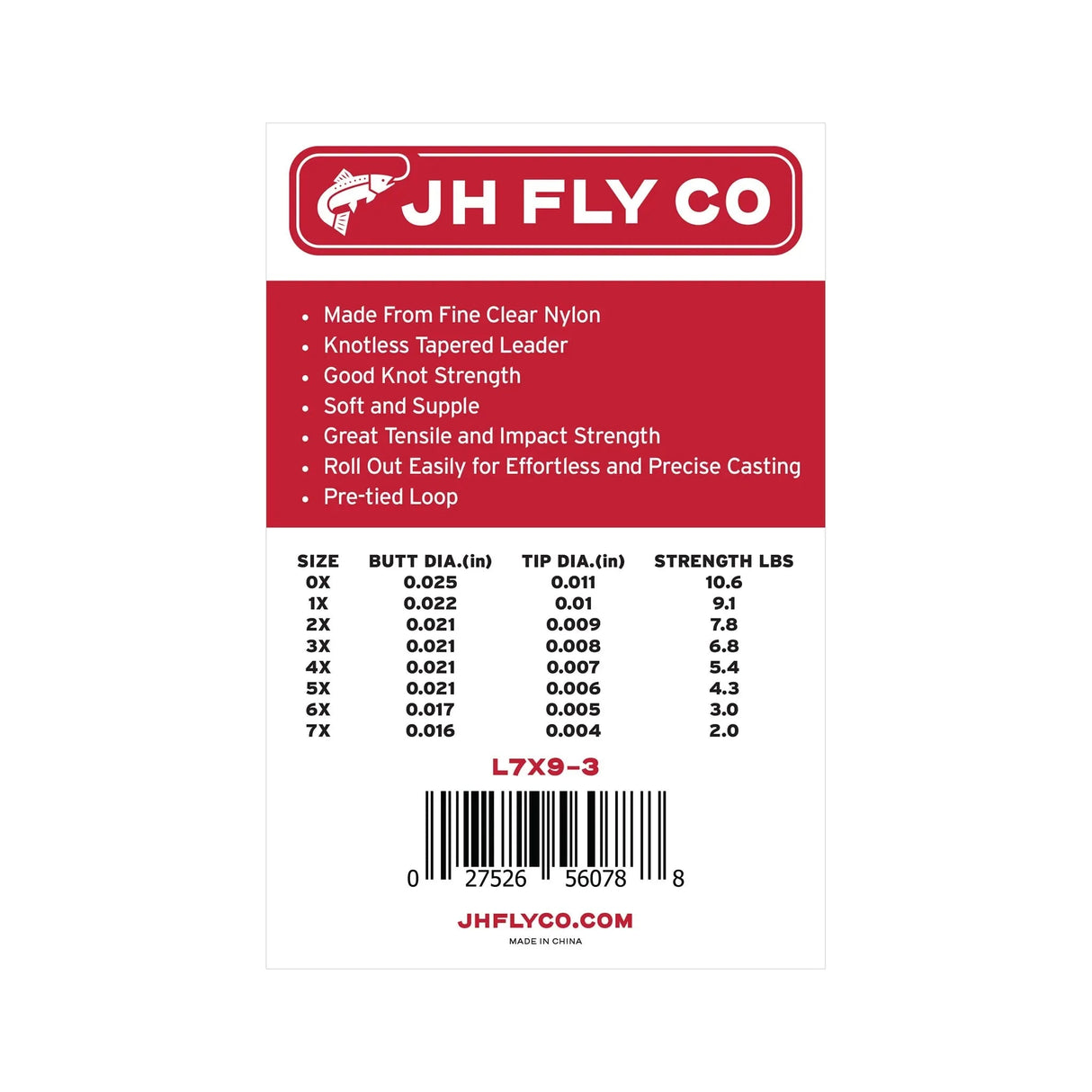 Monofilament Nylon Tapered Leader - Magnadyne
