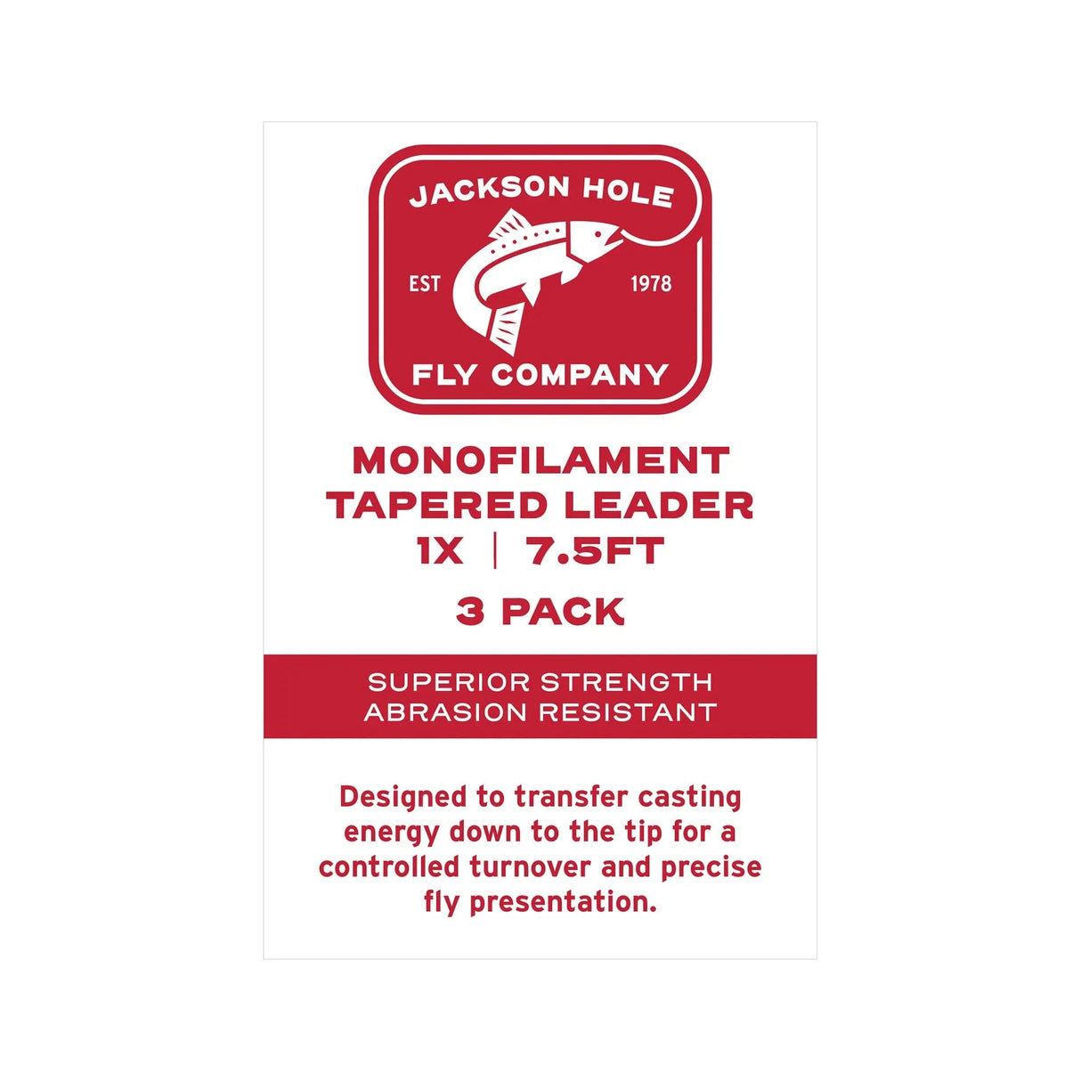 Monofilament Nylon Tapered Leader - Magnadyne