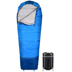 Mummy Kids Sleeping Bag for Camping,Blue Rose - Magnadyne