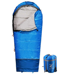 Mummy Kids Sleeping Bag for Camping,Blue Rose - Magnadyne