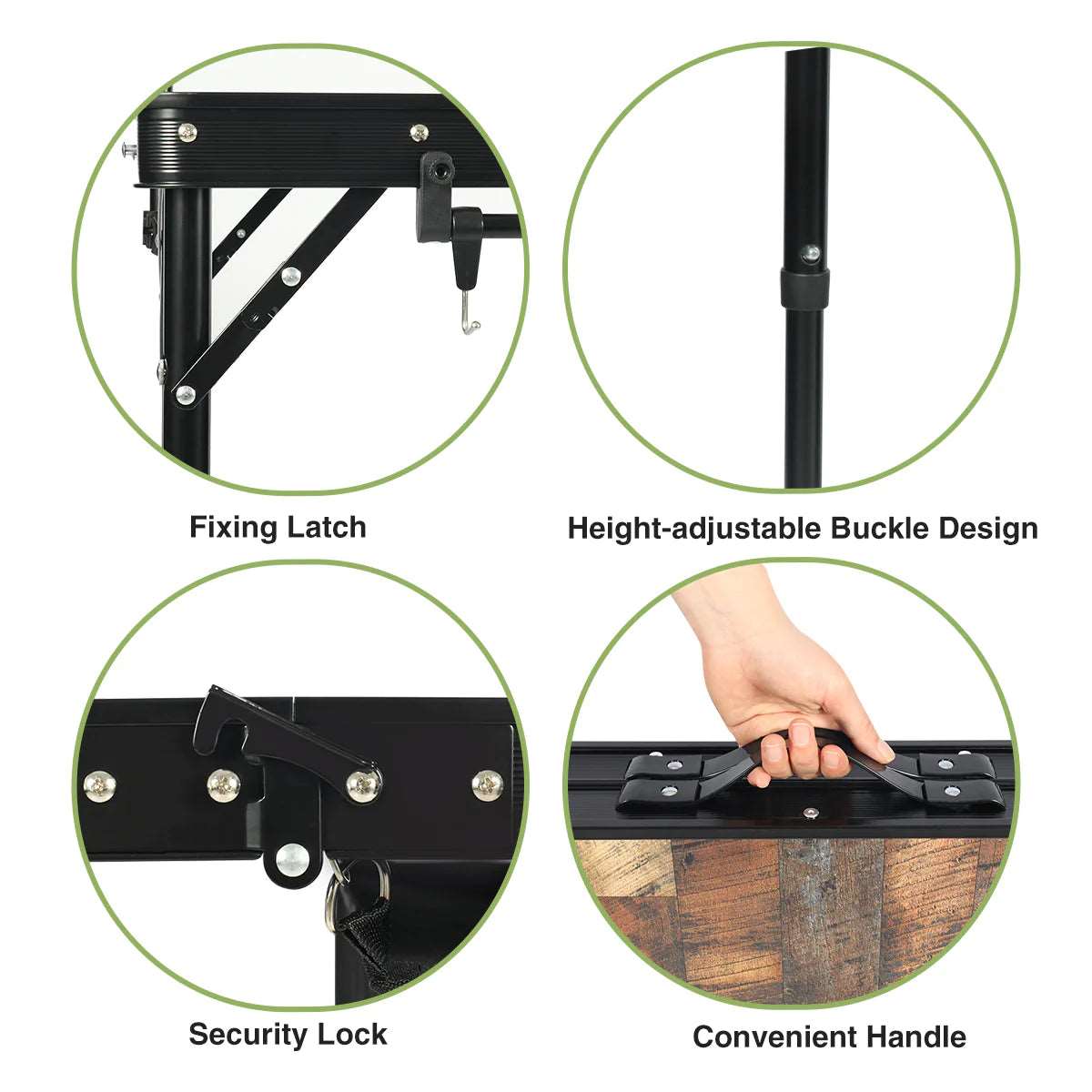 Portable Camping Kitchen Table with Storage Organizer for Outdoor - Magnadyne